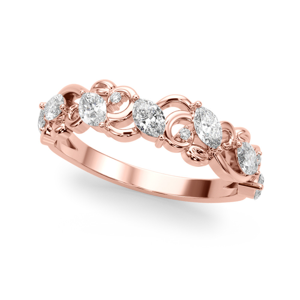 Natural Prong-Set Diamond Ring