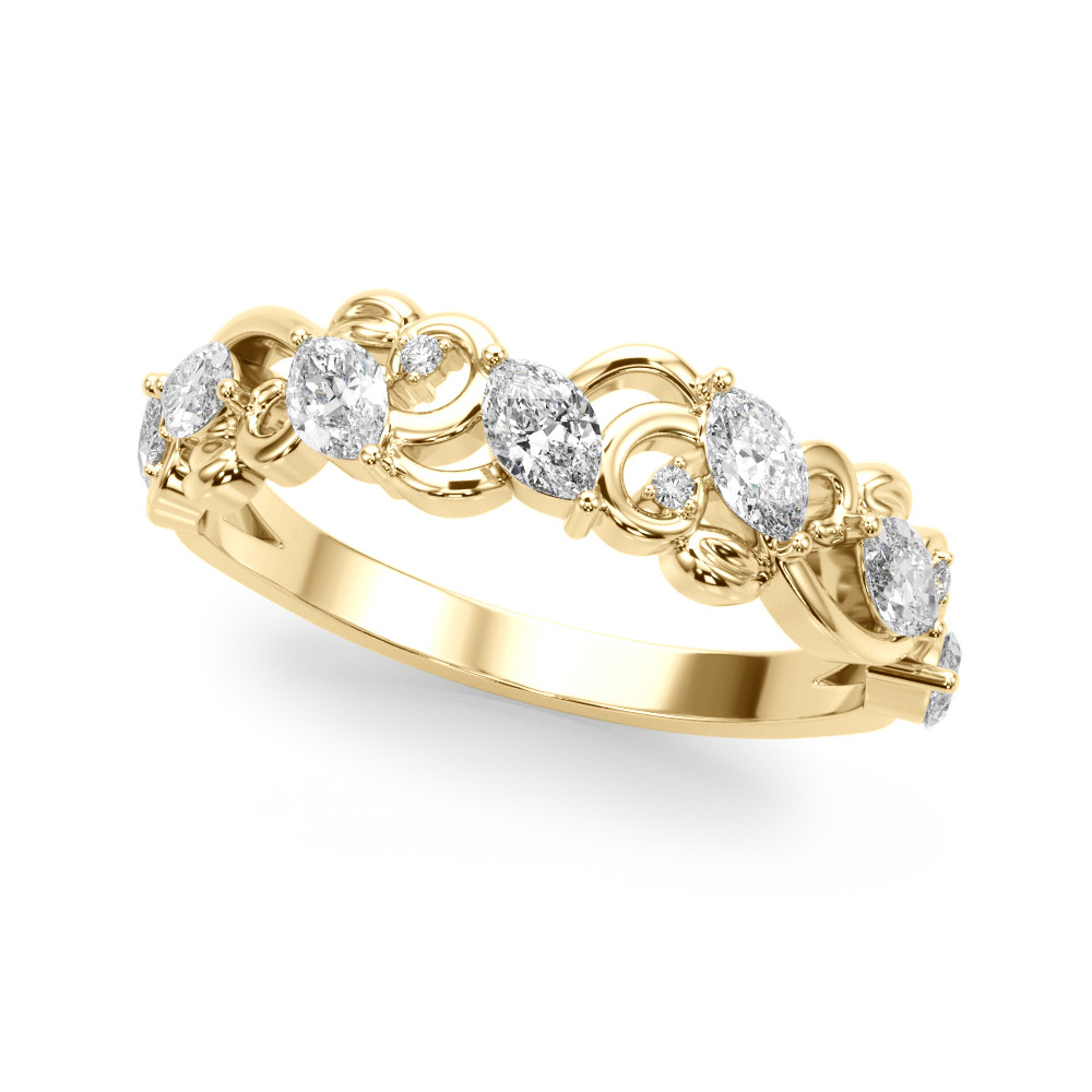 Natural Prong-Set Diamond Ring