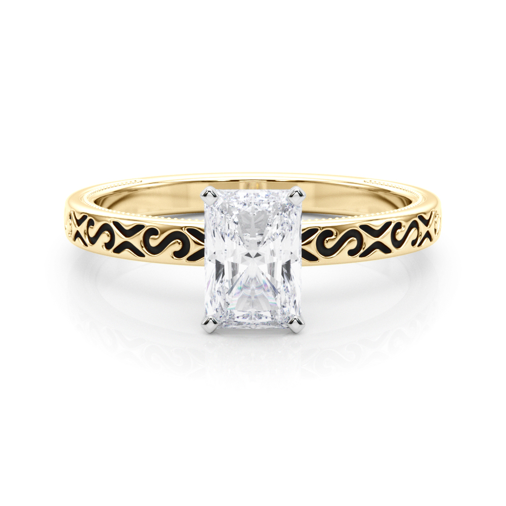 Onna Lab-Created 4 Prong  Diamond Ring