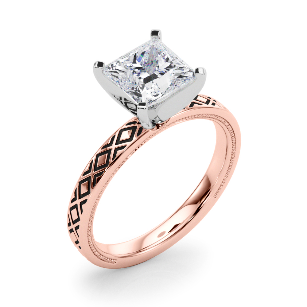 Olenna Natural 4 Prong  Diamond Ring