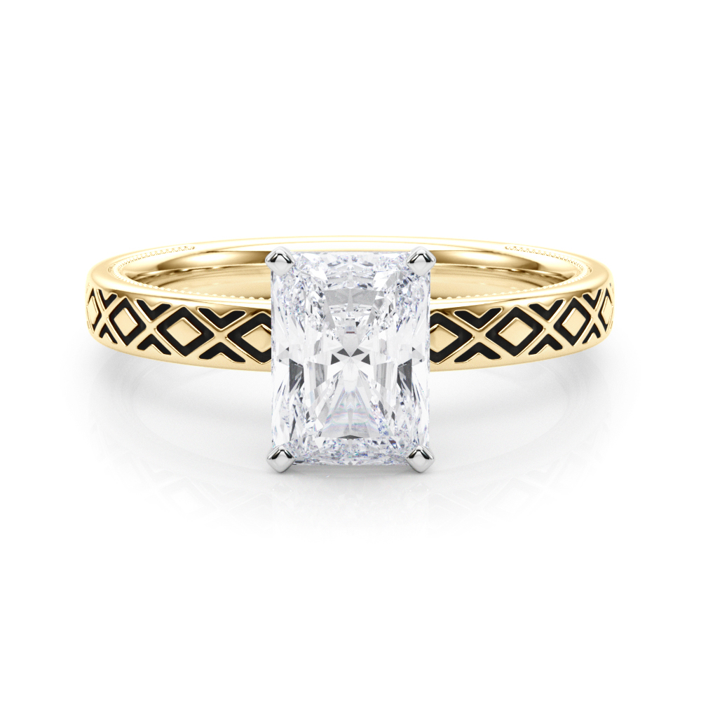 Olenna Lab-Created 4 Prong  Diamond Ring