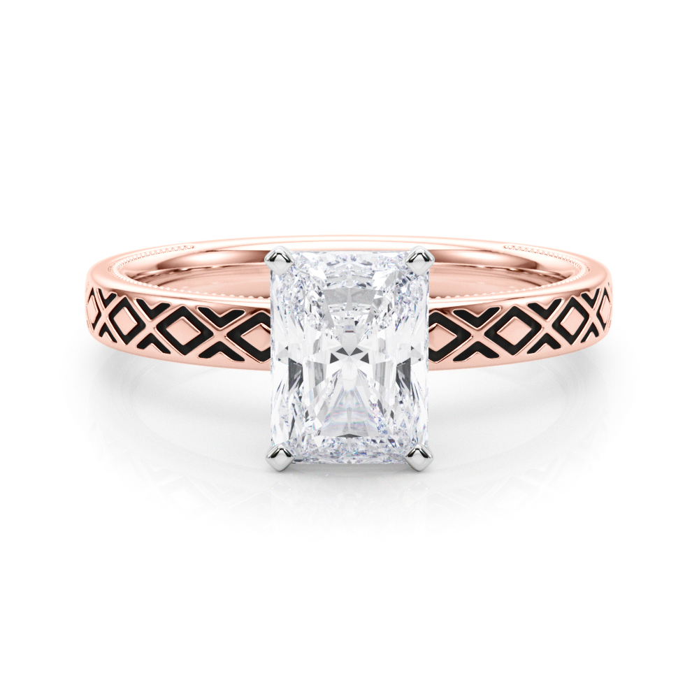 SunshineDiamonds Diamond Solitaire Diamond Rings in 9K Rose