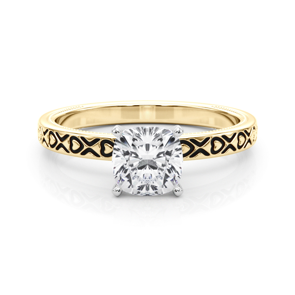 Ostara Lab-Created 4 Prong  Diamond Ring