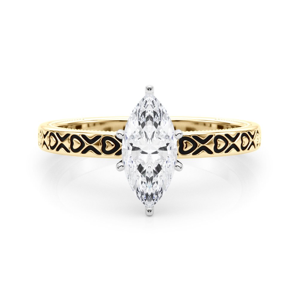 Ostara Lab-Created 6 Prong  Diamond Ring