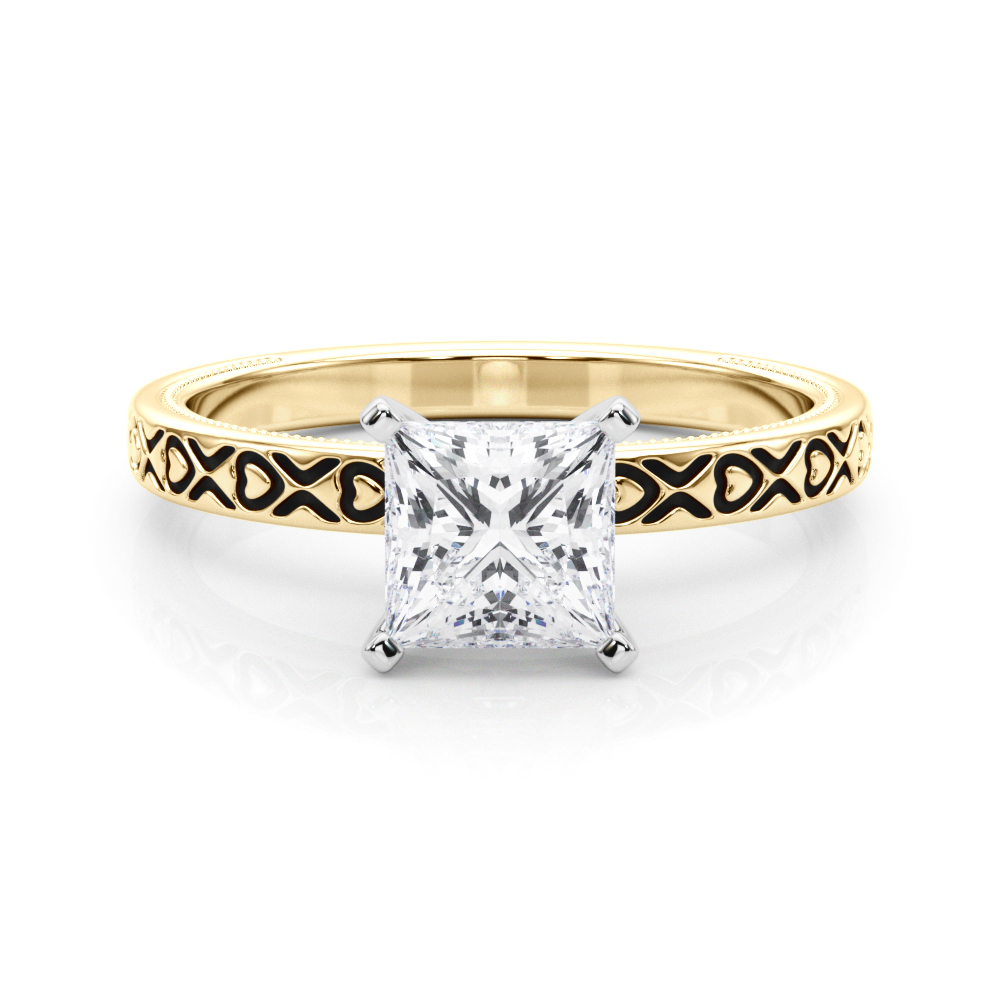 SunshineDiamonds Diamond Solitaire Diamond Rings in 9K - 224