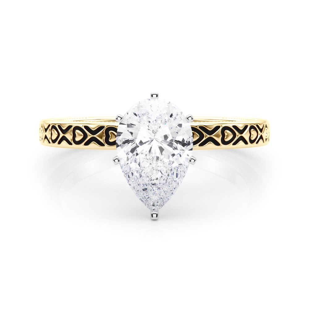 SunshineDiamonds Diamond Solitaire Diamond Rings in 9K