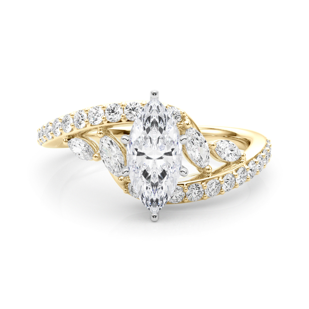 Ceora Lab-Created 6 Prong Set  Diamond Ring