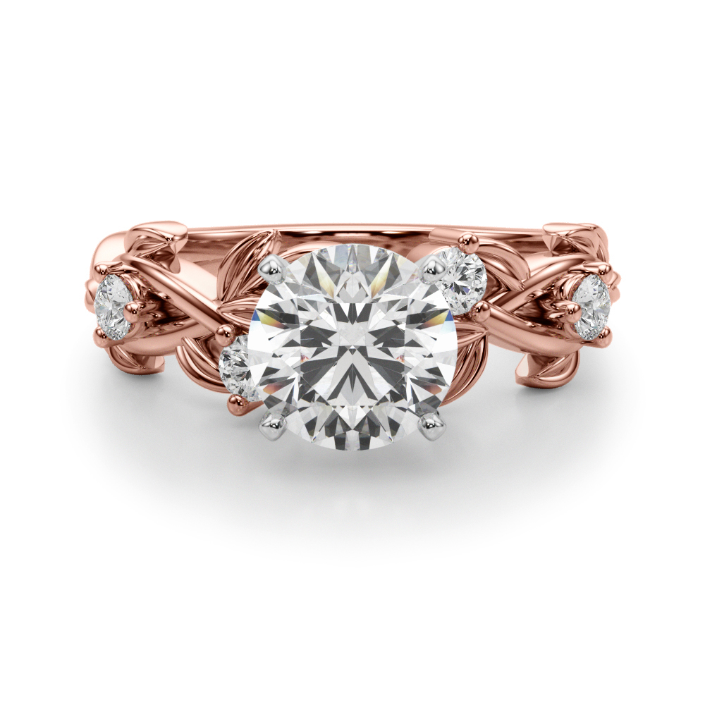Loretta Natural 4 Prong Set Diamond Ring