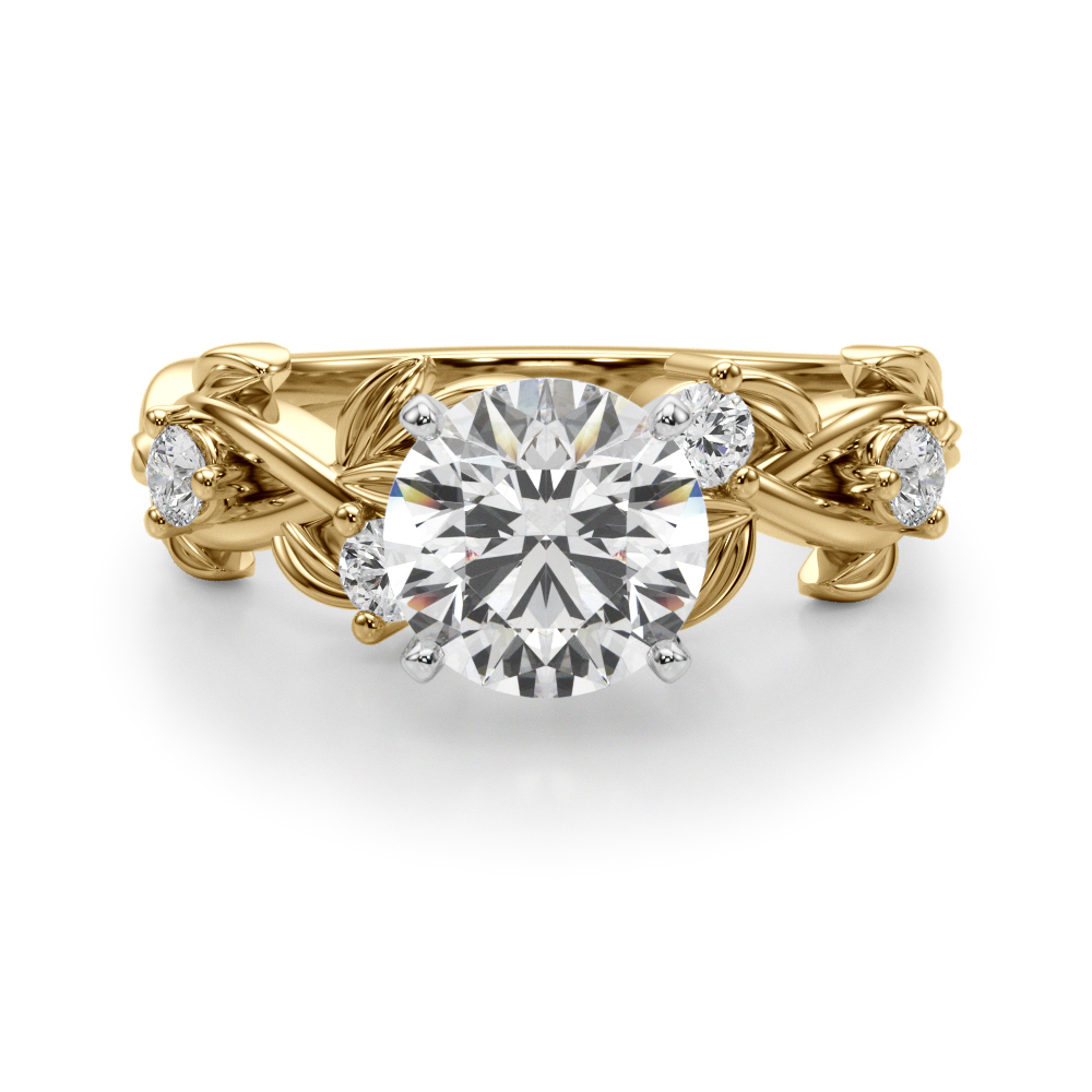 Loretta Natural 4 Prong Set Diamond Ring