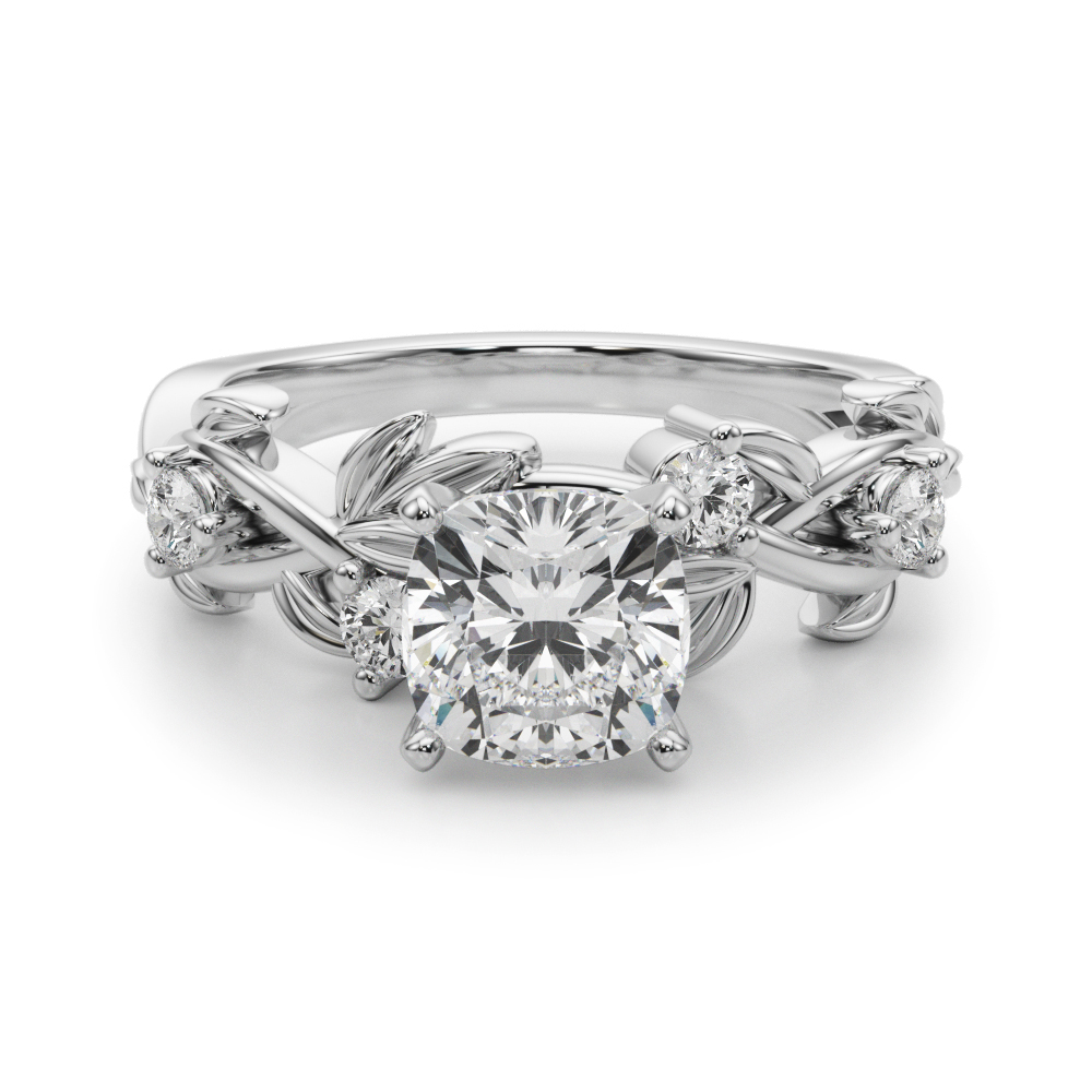 Loretta Natural 4 Prong Set Diamond Ring