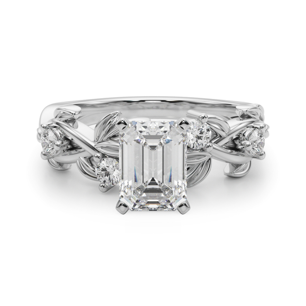 Loretta Natural 4 Prong Set Diamond Ring
