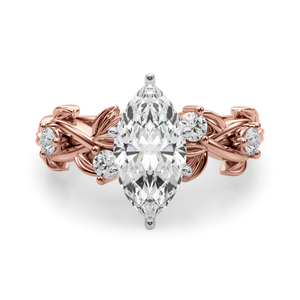 Loretta Natural 6 Prong Set Diamond Ring