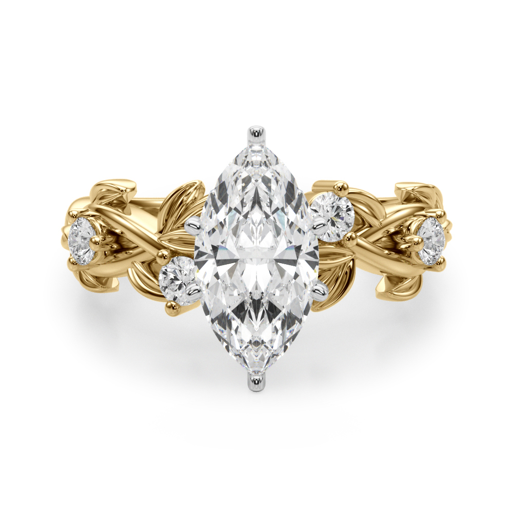 Loretta Natural 6 Prong Set Diamond Ring