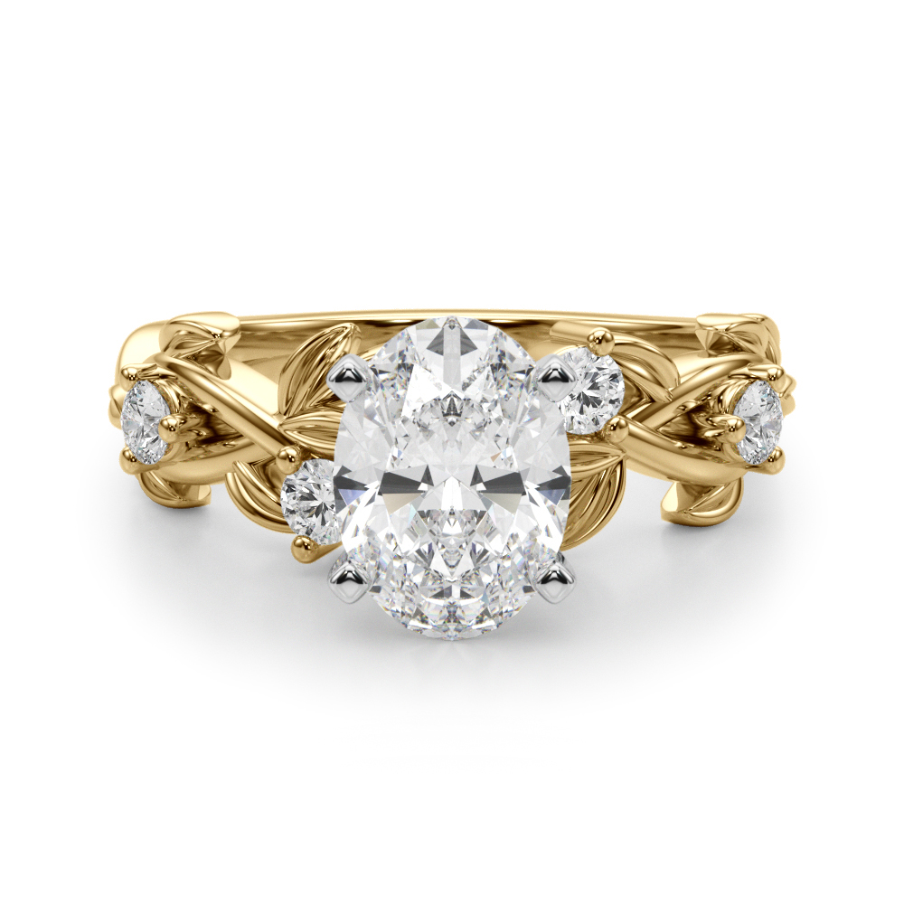 Loretta Natural 4 Prong Set Diamond Ring