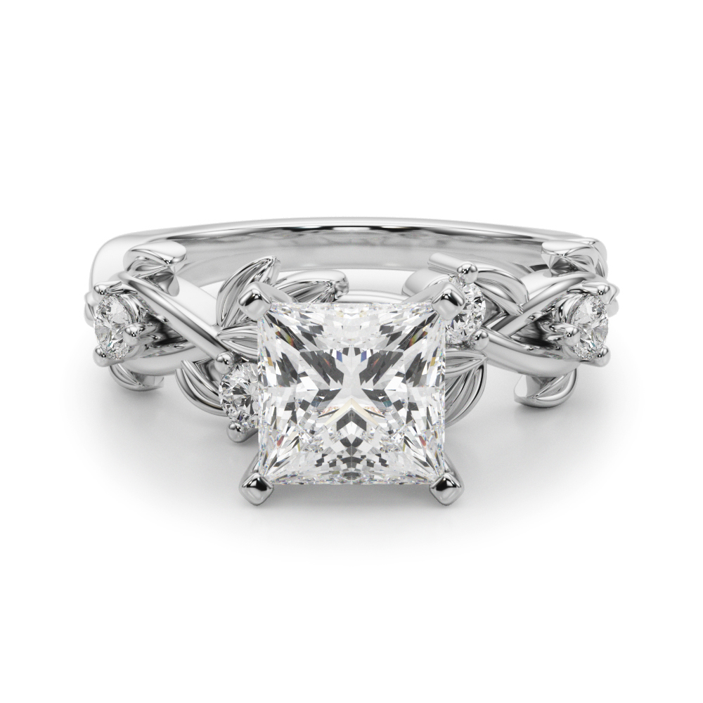 Loretta Natural 4 Prong Set Diamond Ring