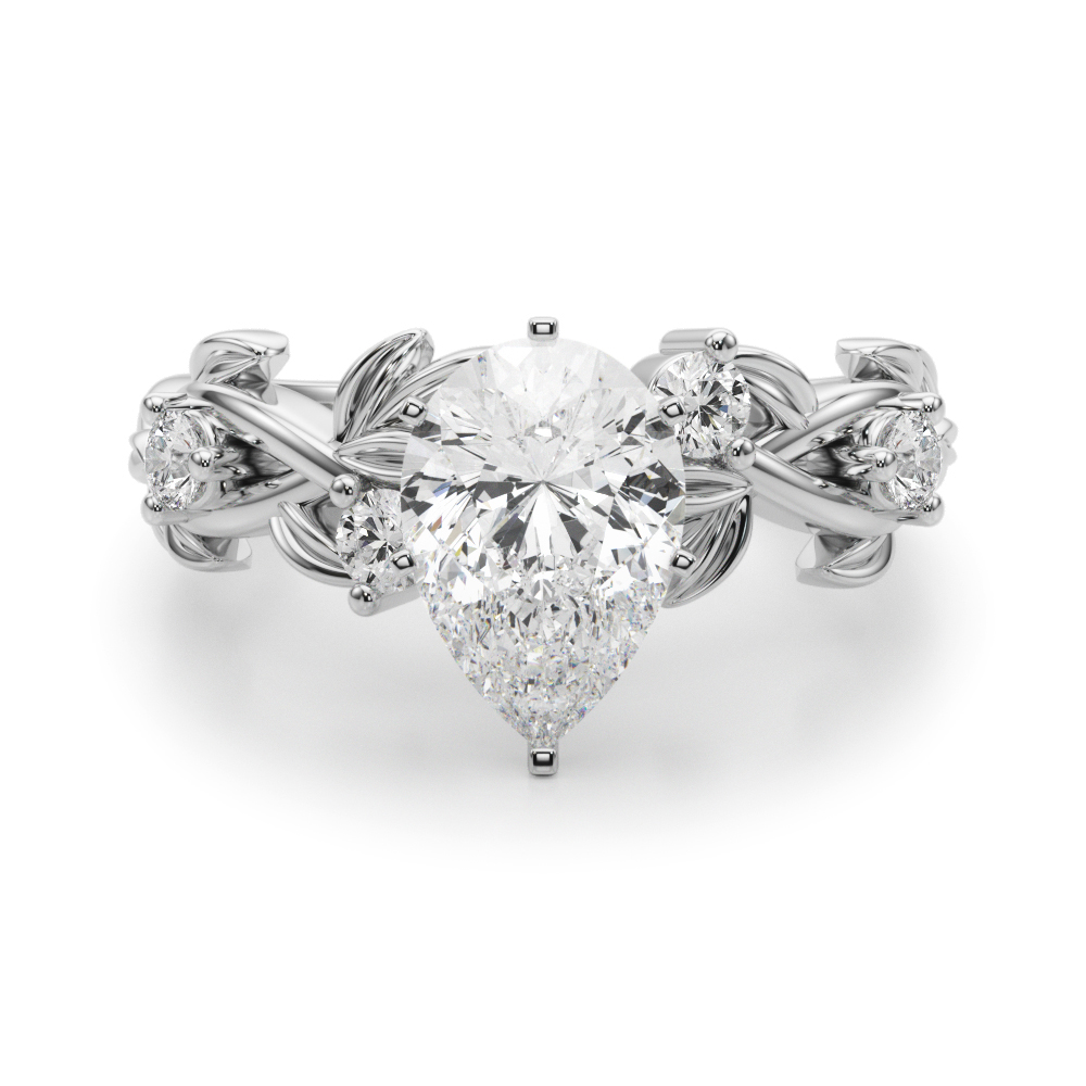 Loretta Natural 6 Prong Set Diamond Ring