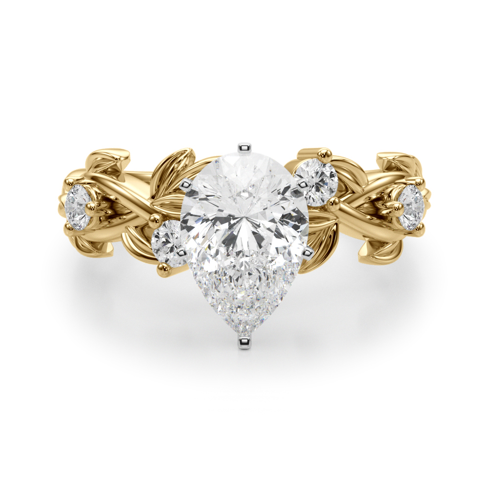 Loretta Natural 6 Prong Set Diamond Ring
