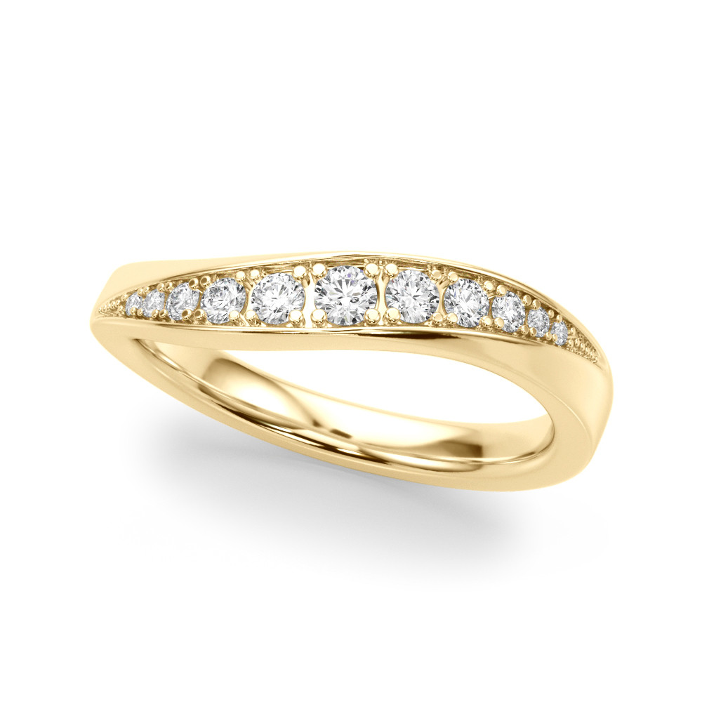 Custe Natural Diamond  Wedding Ring
