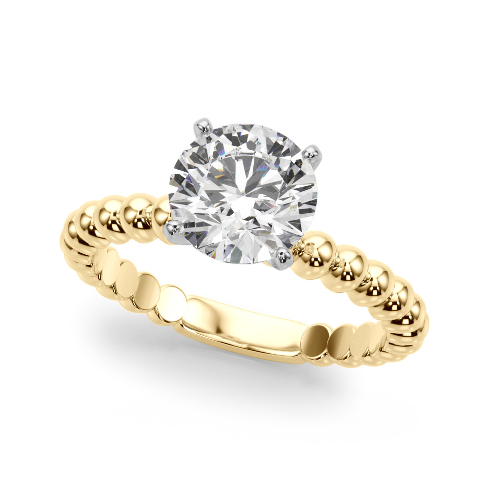 Olia Natural 4 Prong  Diamond Ring