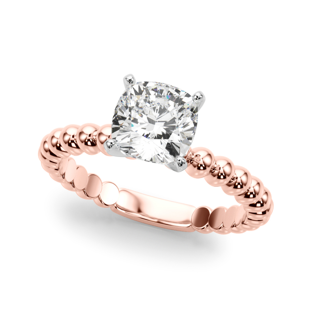 SunshineDiamonds Diamond Solitaire Diamond Rings in 9K Rose