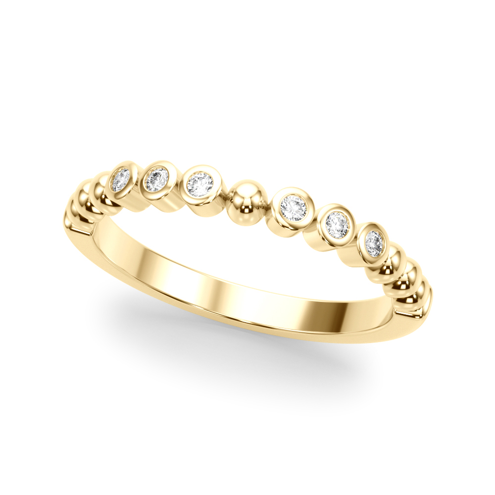 Blessina Natural Bezel set Diamond Ring