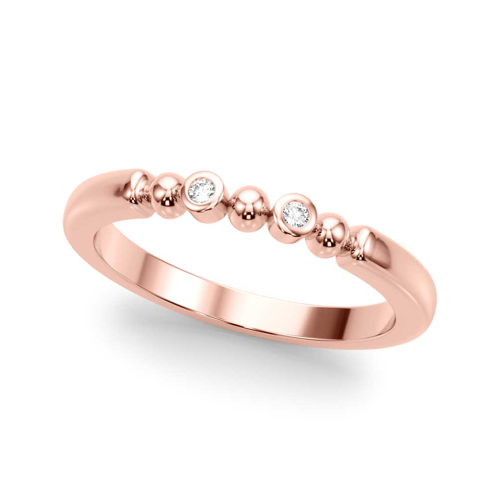 Olivio Natural Bezel set Diamond Ring