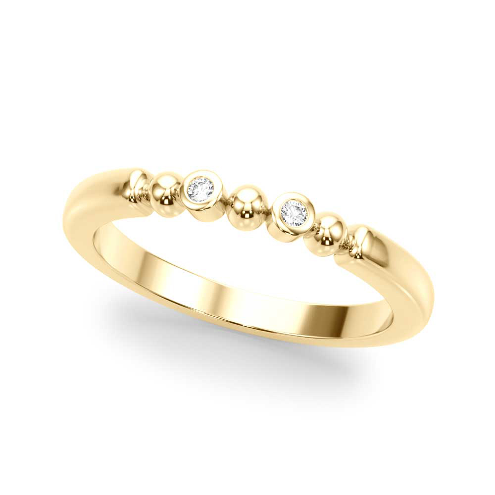 Olivio Natural Bezel set Diamond Ring