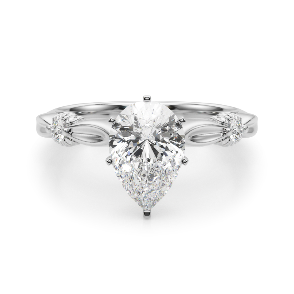 Lab-Created 6 Prong Diamond Ring