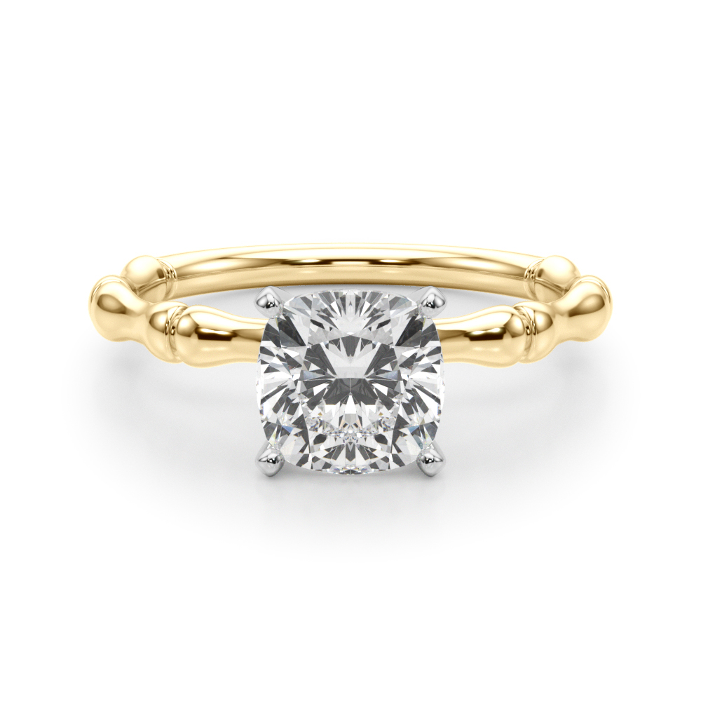 Oakleyl Lab-Created 6 Prong  Diamond Ring