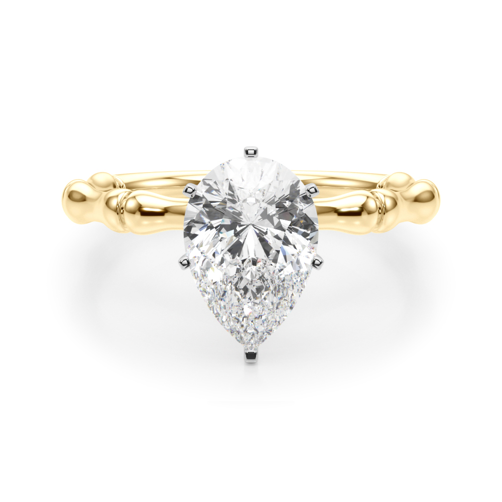 SunshineDiamonds Diamond Solitaire Diamond Rings in 9K - 231