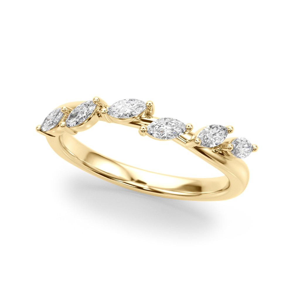 Natural Prong-Set Diamond Ring