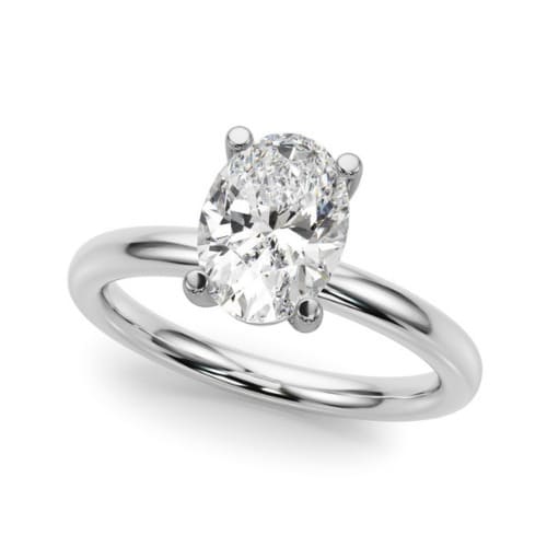 Odella Natural 4 Prong  Diamond Ring