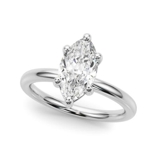 Odierna Natural 6 Prong  Diamond Ring