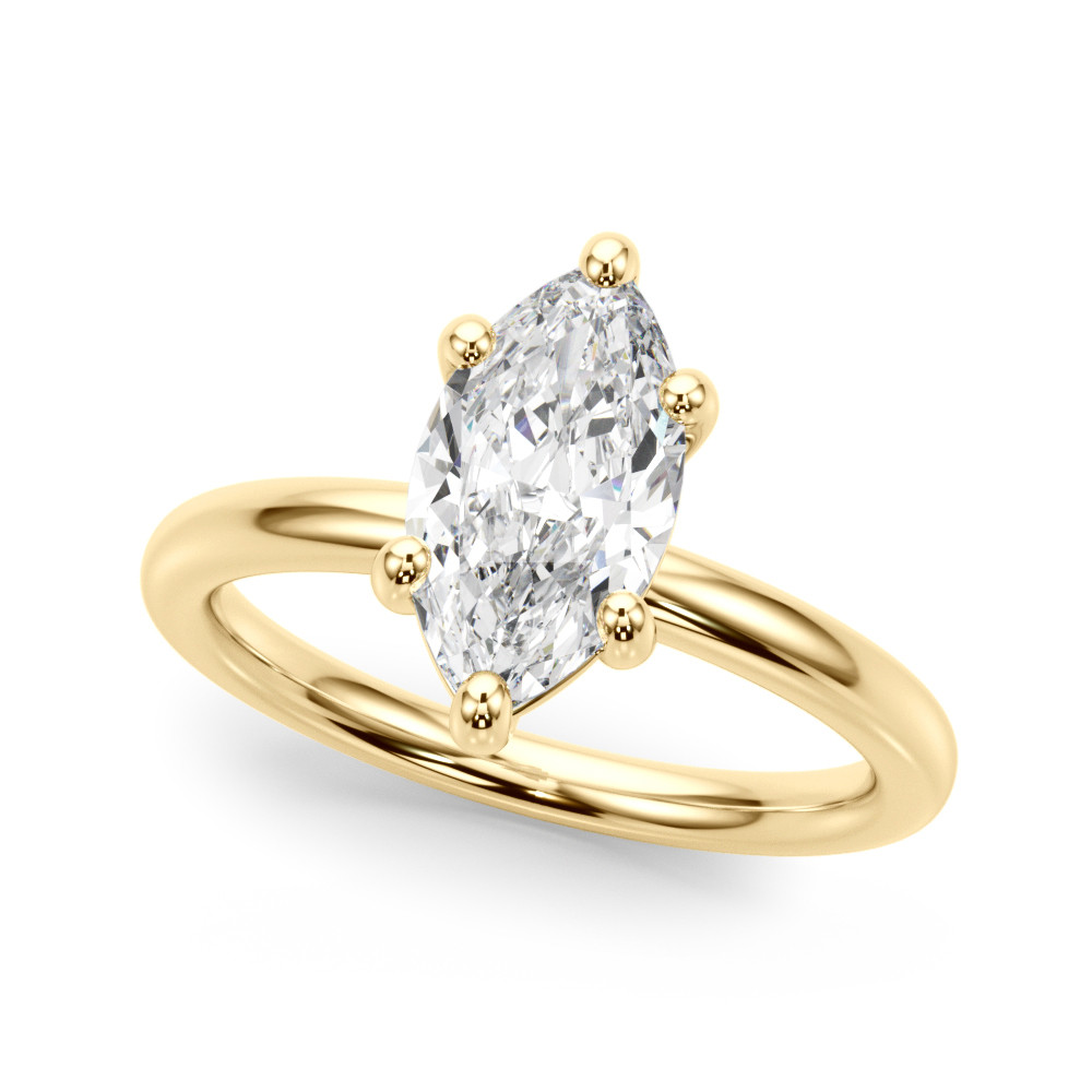 Odierna Natural 6 Prong  Diamond Ring