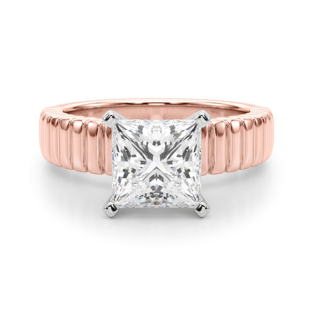 Eve Lab-Created 4 Prong  Diamond Ring