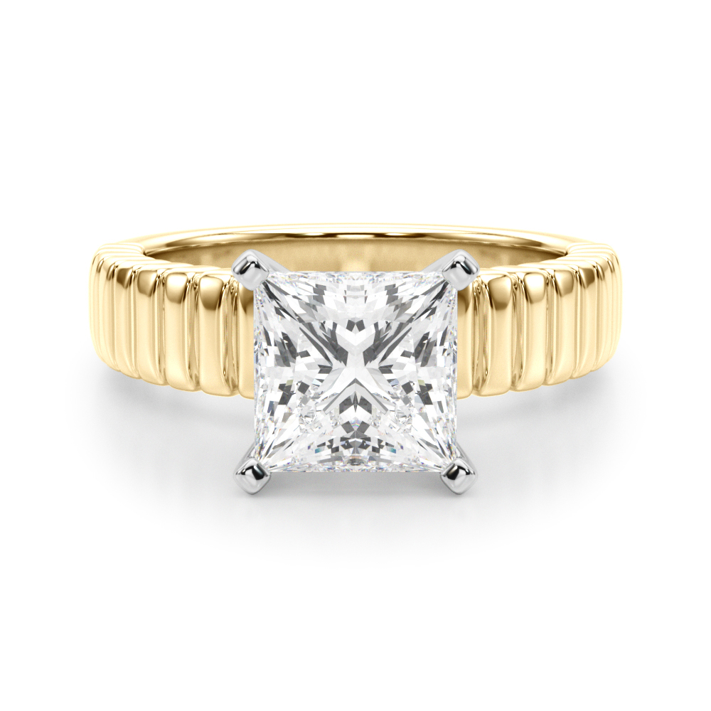 Eve Lab-Created 4 Prong  Diamond Ring