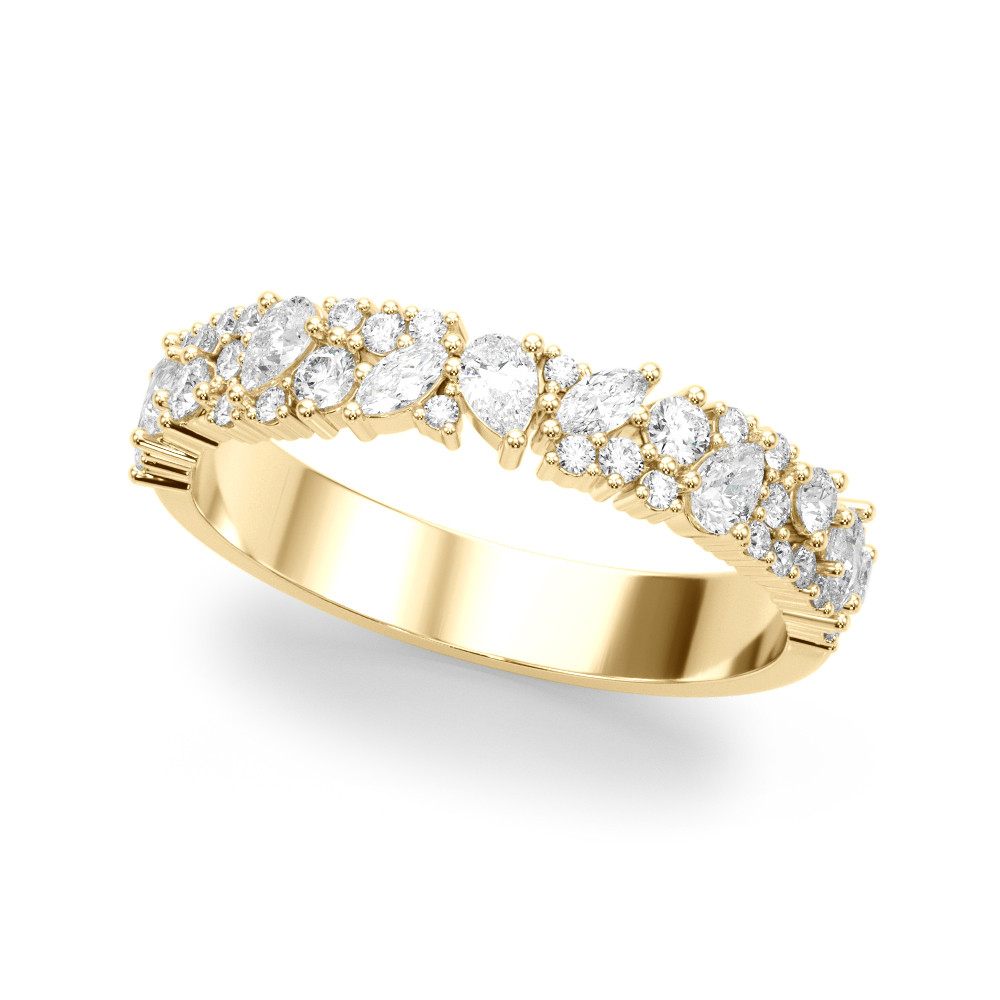 Natural Prong-Set Diamond Ring