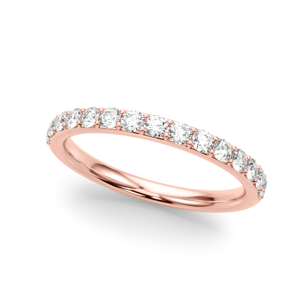SunshineDiamonds Eternity Diamond Diamond Rings in 9K Rose