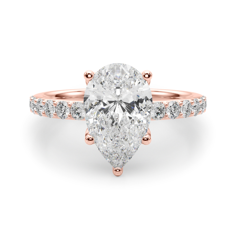 Anice Natural 5 Prong Set Diamond Ring