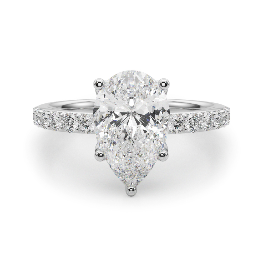 Anice Natural 5 Prong Set Diamond Ring