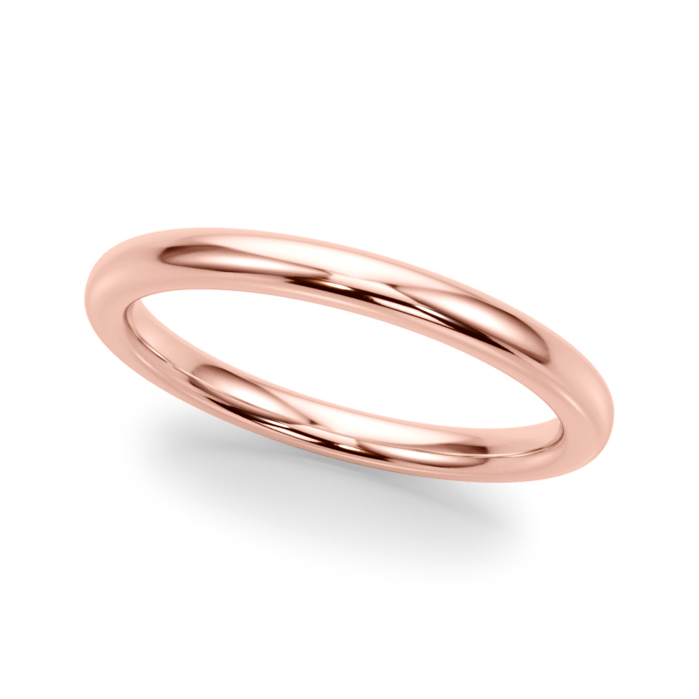Freonna Rose Gold Men's Wedding Ring