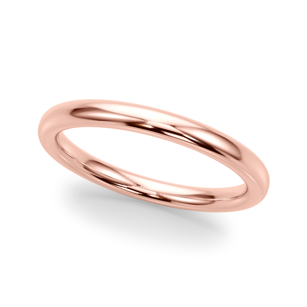 Freona Rose Gold Men's Wedding Ring