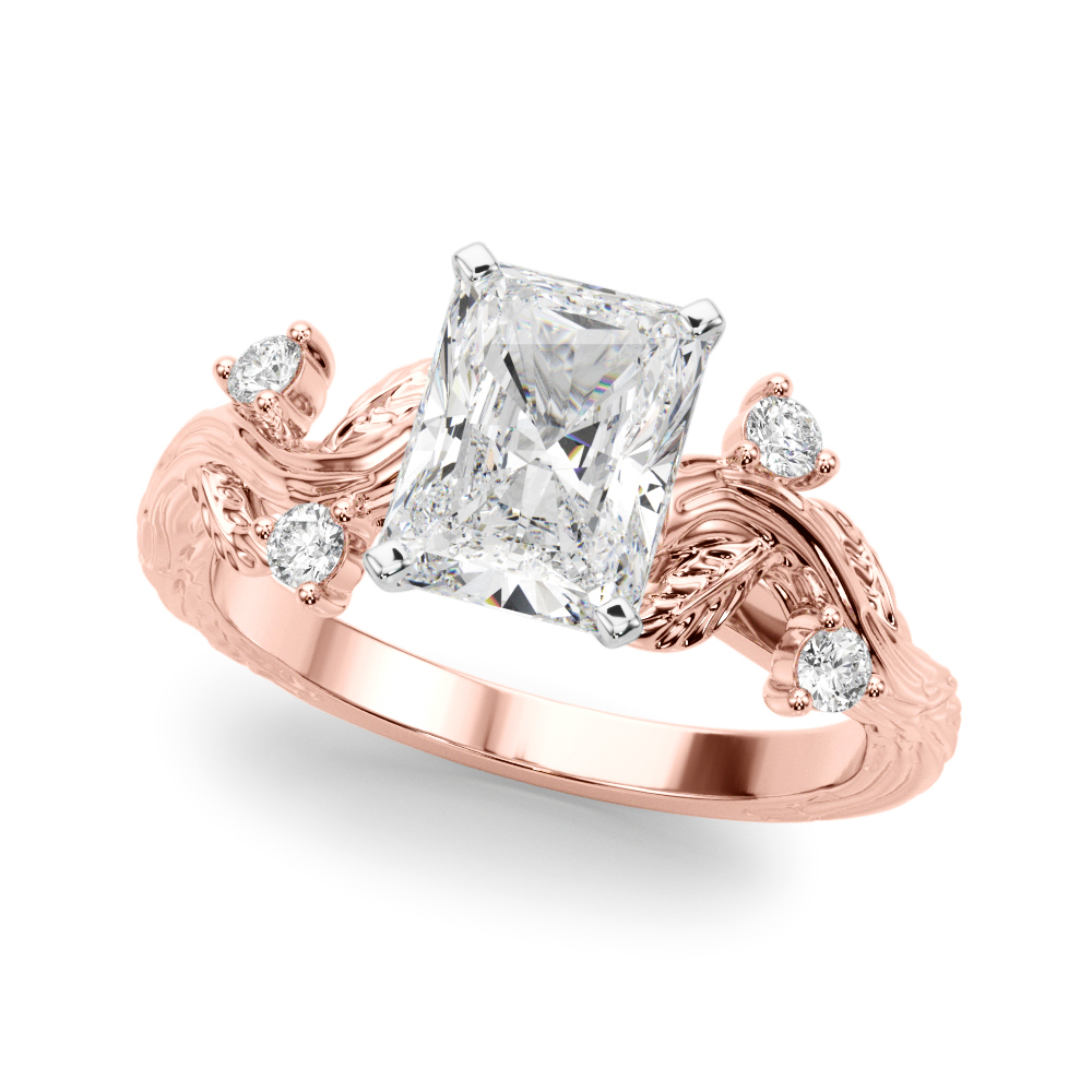 Lijitha Natural 4 Prong Set Diamond Ring