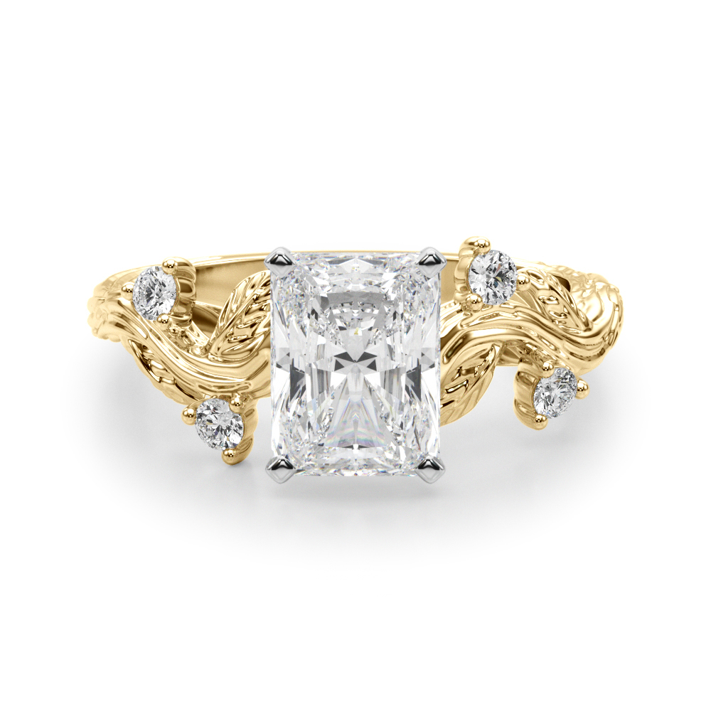 Lijitha Natural 4 Prong Set Diamond Ring