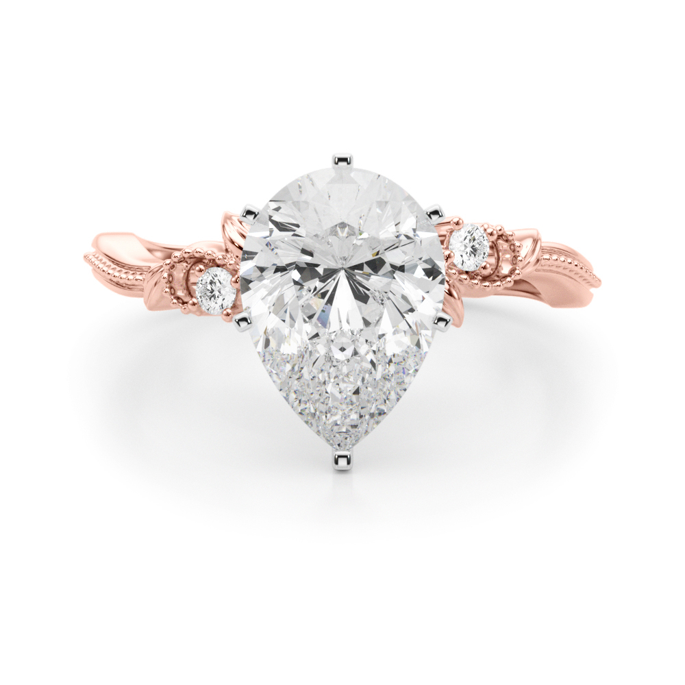 Lorettha Natural 6 Prong Set Diamond Ring