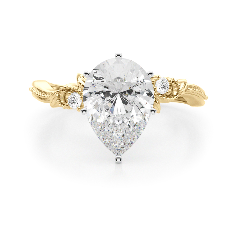Lorettha Natural 6 Prong Set Diamond Ring