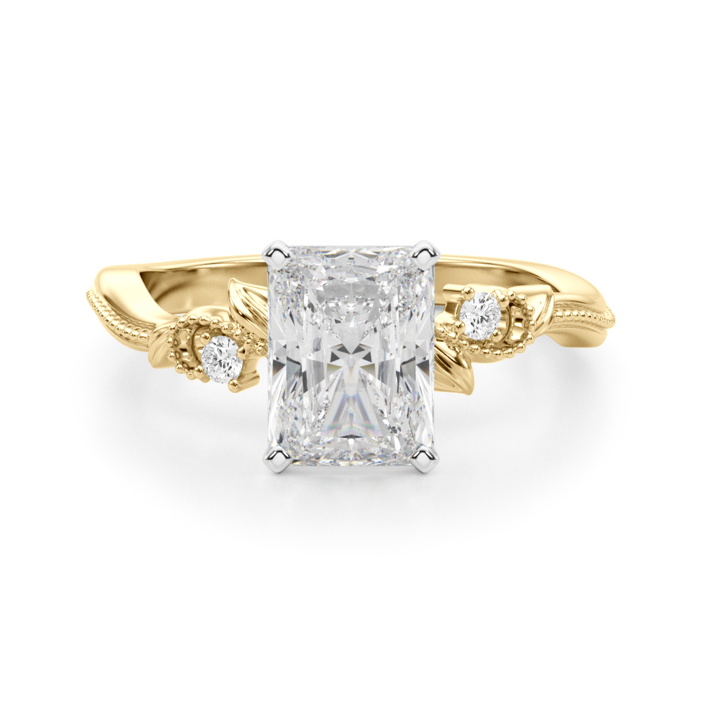 Lorettha Natural 4 Prong Set Diamond Ring