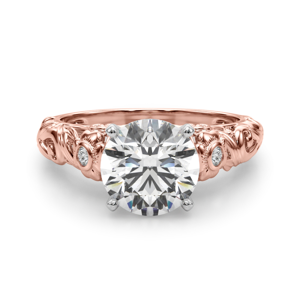 Dafna Natural 4 Prong Set Diamond Ring