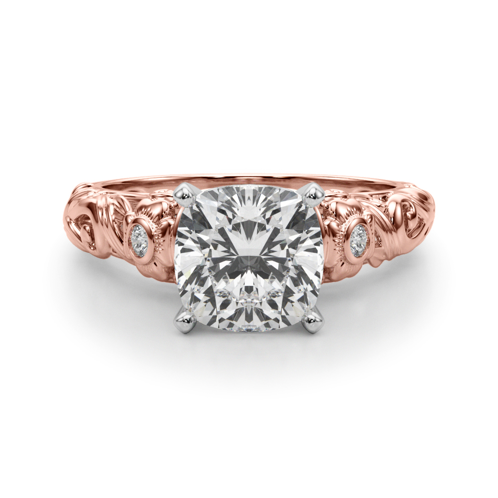 Dafna Natural 4 Prong Set Diamond Ring