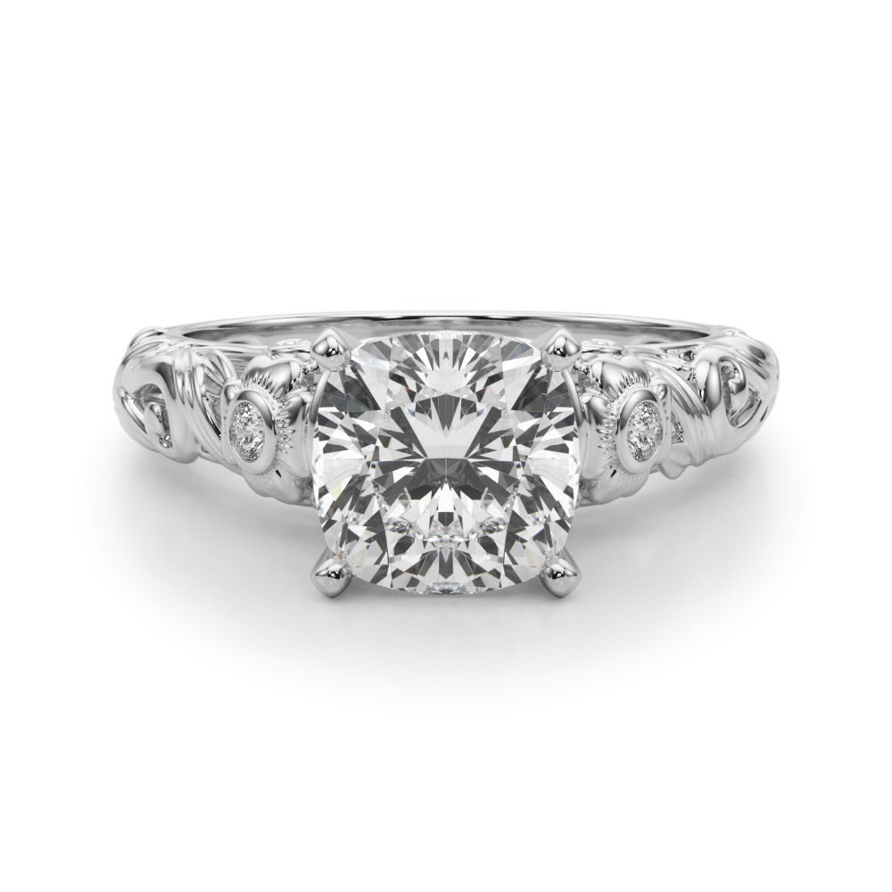 Dafna Natural 4 Prong Set Diamond Ring